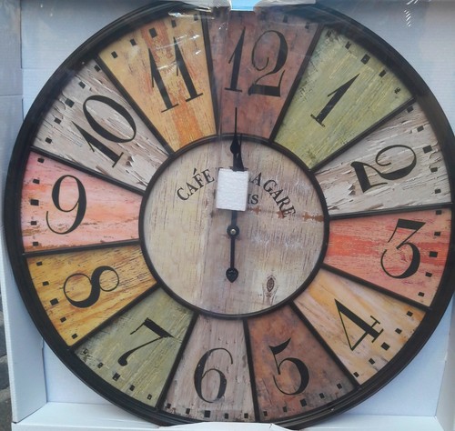 Horloge relief café la - horloge,
