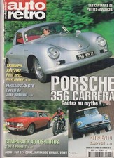 AUTO RETRO N°245 TRIUMPH SPITFIRE / PORSCHE 356 CARRERA / FERRARI 275 GTB