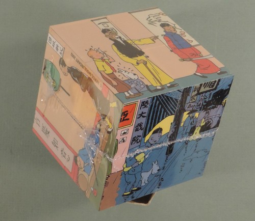 Tintin herge cube articule - tintin,