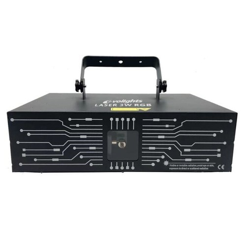 Evolights laser rgb - 3w,