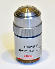 Leitz Wetzlar Objectif de Microscope PL 80x/0.95 ∞/0