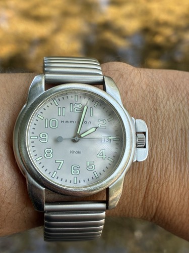 Montre hamilton khaki - montre,