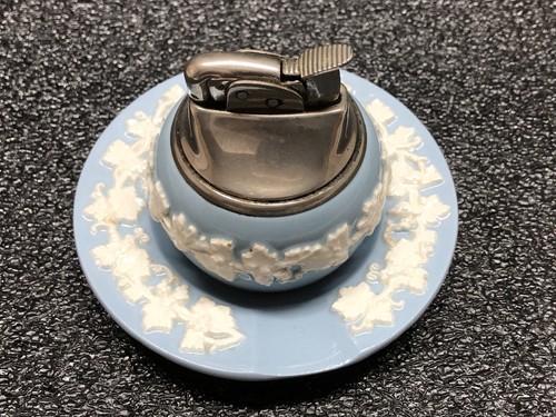 Briquet cendrier porcelaine - et,
