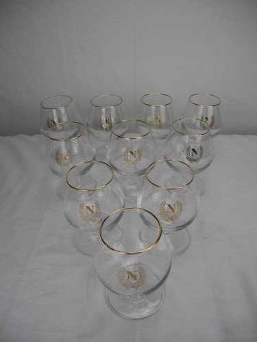 Lot verres cognac - lot, 10