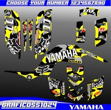 yamaha raptor 660 kit graphics decals stickers vtt wrap quad toute l'année...