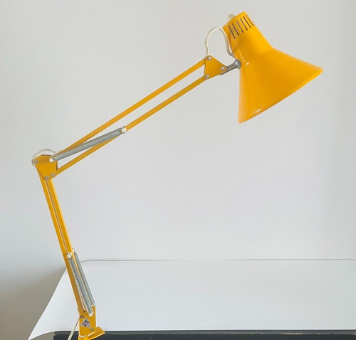 Lampe twist jaune - lampe, t1