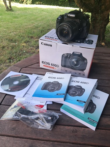 Canon eos 600 avec efs - 18, 55