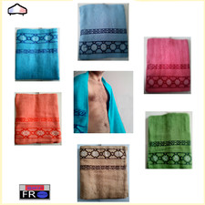 Serviette de bain avec motif