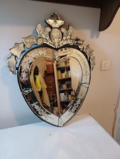 Miroir Vénitien " Coeur "