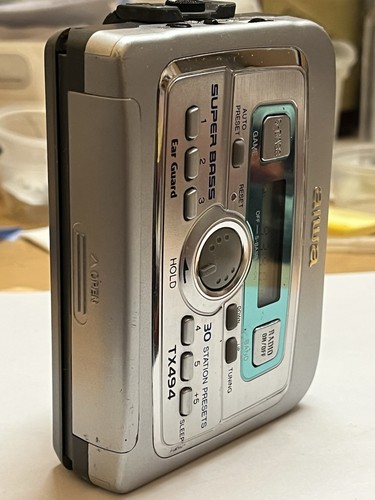 Aiwa portable radio cassette - portable,