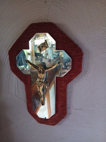 Crucifix bronze - crucifix,