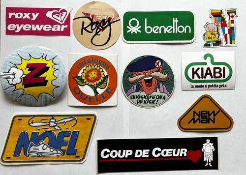 Lot autocollant sticker - x,