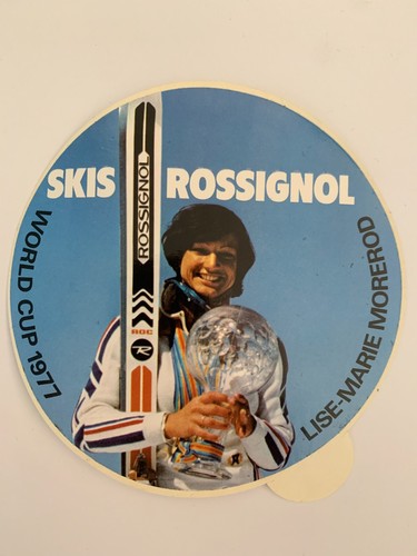 Sticker vintage skis - vintage,