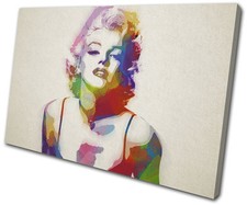 Iconic Celebrities Marylin Monroe Art  SINGLE TOILE murale ART Photo Print