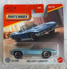 Matchbox  1963  Chevrolet  Corvette     neuf