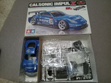 RARE US Seller!! Tamiya Calsonic IMPUL Z. Body Decaled 1/24 Kit.