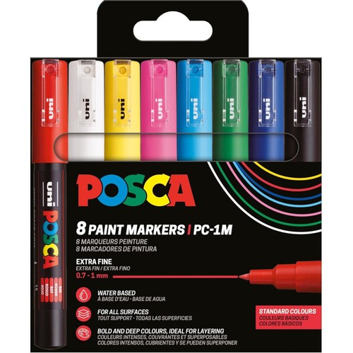 Pochette marqueurs posca - posca,