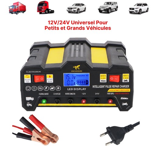 Chargeur batterie voiture - batterie,