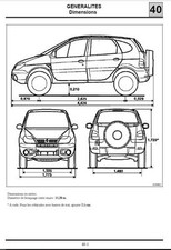 manuel atelier entretien réparation technique maintenance Renault Scenic RX4