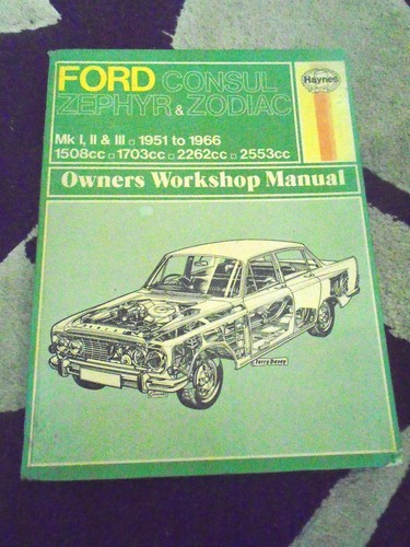 Haynes ford consul - consul, zephyr