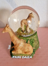 BOULE A NEIGE COLLECTION VINTAGE - PAIRI DAIZA ZOO GIRAFE 7CM