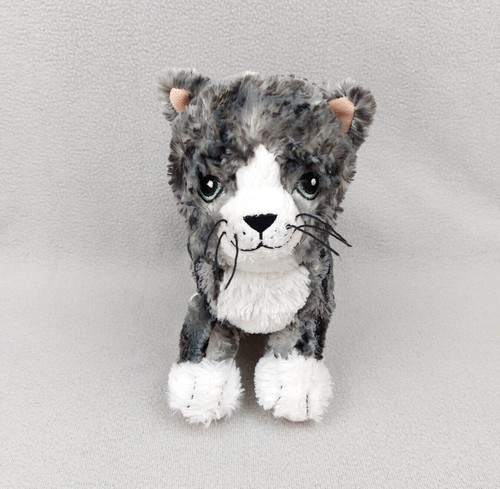 Peluche doudou chat tigré