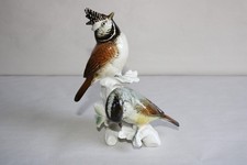 Figurine oiseaux mésanges