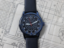 Men’s Aviation PILOT – style of the Soviet "Molnija". Case 40mm.