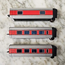 Ibertren Talgo III HO Lot of 3 Train Set Passenger Cars Interior Lighting Tested