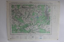 Ancienne Carte IGN Epinal 1/50000 type 1922 (74582)