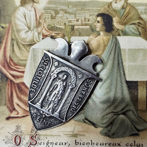 Superbe pendentif médaille - pendentif,