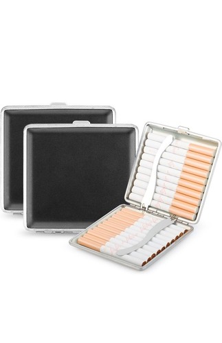 Boîte cigarette cuir lot - À,