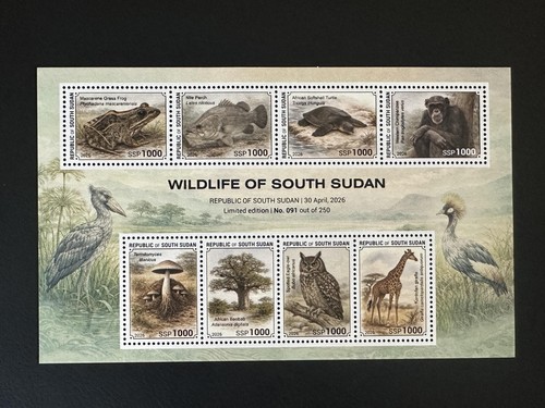 Sud soudan 2026 bloc - sud-soudan, faune