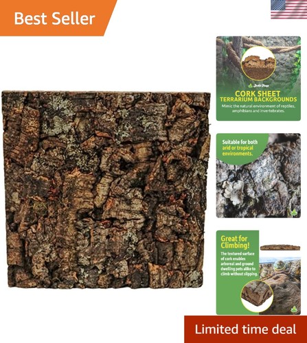 Cork sheet terrarium - cork,