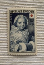 Timbre croix française XVIIIe