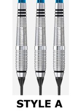 Jeu Flechettes Darts Harrows Blaze 16g ou 18g + etui