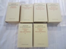 Arthur Schopenhauer Complete Works - German Language Edition - Haffmans-Ausgabe