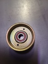 poulie plate à rebords de