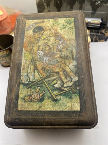Ancienne boite sucre - boite,