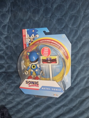 Sonic figurine metal - :,