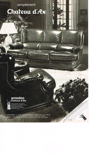 Publicite 1979 chateau - publicite,