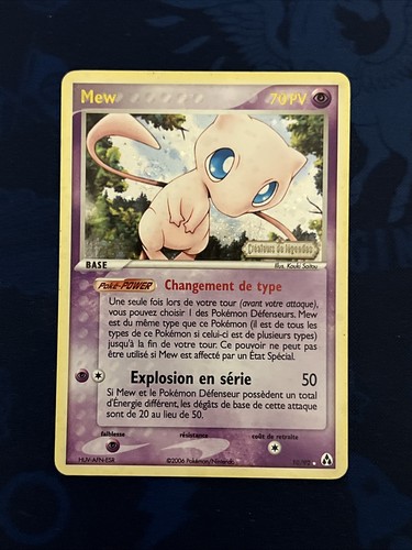 Carte pokemon mew - pokemon, 10/92