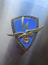 ORIGINAL MILITAIRE INSIGNE CENTRE TRANSMISSIONS ADMIN CENTRALE / DRAGO TBE