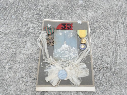 Ww1 souvenir lot soldat - d'un,