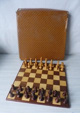 #Jeu d'échecs# RC Créations - Échiquier en bois / magnétique (Plateau 33x33cm)