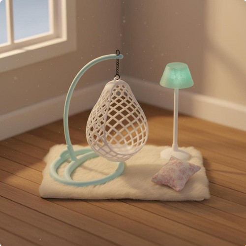 Fauteuil suspendu miniature