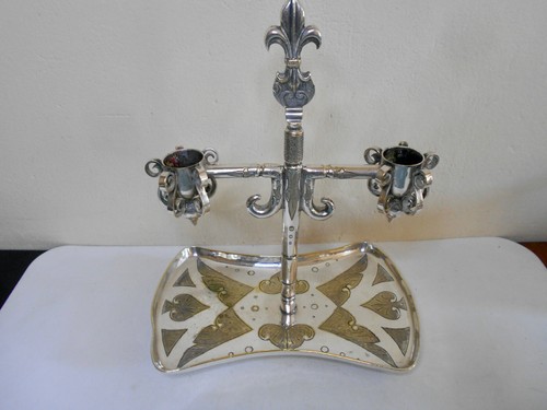 Ancien bougeoir chandelier - ancien,