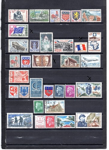 Lot timbres france - 32, à
