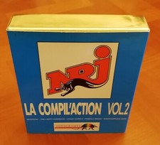 NRJ COMPIL'ACTION VOL.2 (Compilation AMIGA) Infogrames 1991,TESTE, COMPLET, rare