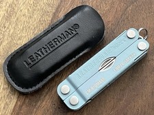 LEATHERMAN Micra Multi-Tool Knife Scissors Works Excellent Condition! w/Sheath